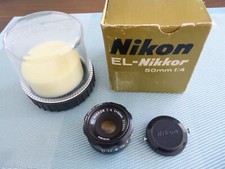 Nikon EL-Nikkor f=50mm 1:4