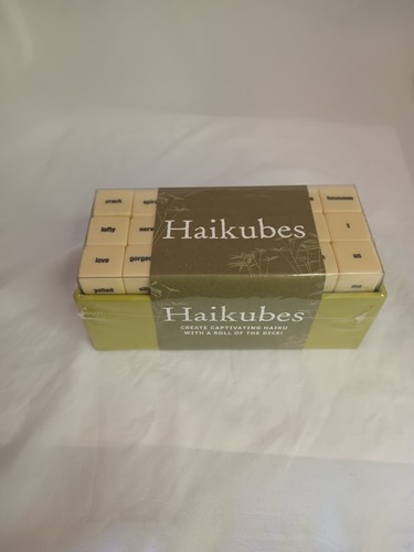 Haikubes haiku game - haiku,