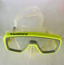 Ventura Technisub Tempered Glass Scuba Snorkelling Mask Slight Crack Spares