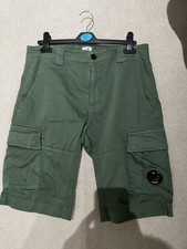 Cp Company Cargo Shorts Khaki Green Size Medium