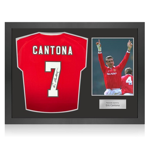 Eric cantona signed manchester - cantona,