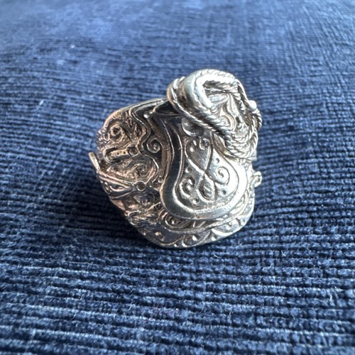 Mens sterling silver saddle - sterling,