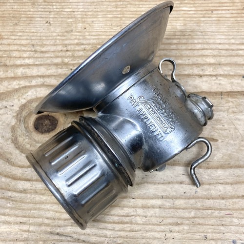 Vintage justrite brass - brass, carbide