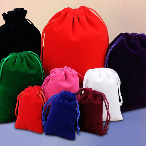 2pcs velvet drawstring - 10/5/2pcs,