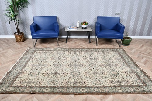Vintage large rug 5x8 - large, 5,5x8,5