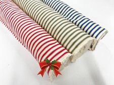 Christmas Ticking Fabric Yarn