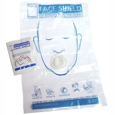Steroplast CPR Resuscitation Face Shield with Filter, First Aid Resus Mask