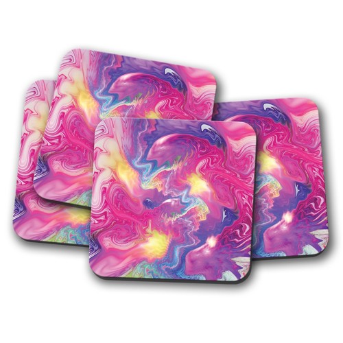 Set colourful marble - 4,