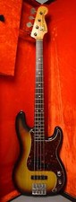 1975 Fender Precision Bass 3-Tone Sunburst Modified w/OHSC