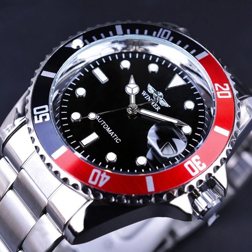 Mens automatic stainless - stainless, steel
