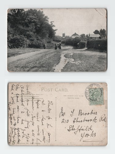 Vintage postcard ingatestone - postcard,