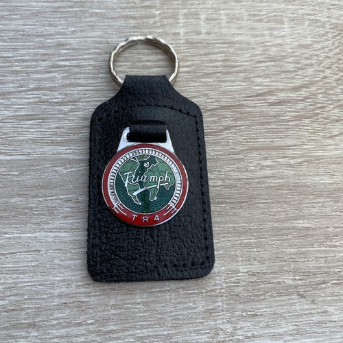 Triumph tr4 keyring - keyring,