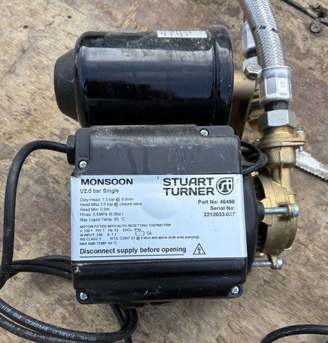 Used stuart turner monsoon - turner,