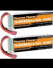 2 Packs 11.1v Lipo Battery