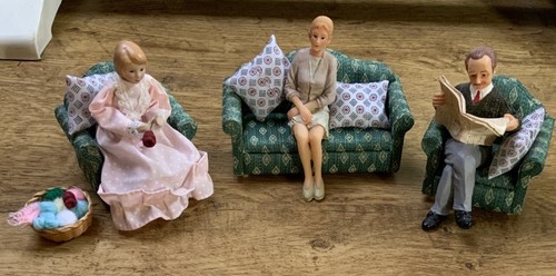 Dolls house furniture living - dolls,