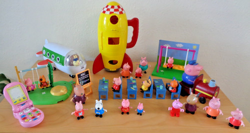 Peppa pig bundle plane - -,