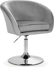 Adjustable Velvet Vanity Chair