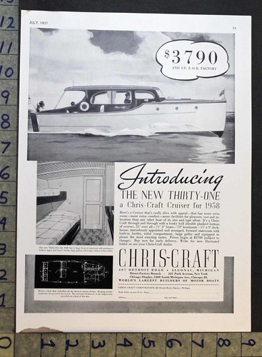 1937 chris craft motorboat - 1937, chris-craft