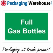 HA111 FULL GAS BOTTLES SIGN