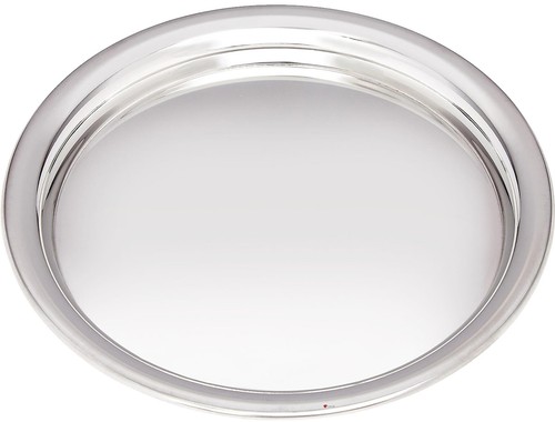 Small round pewter - round,