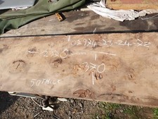 English Elm Solid Wood 2370x370x50mm Air Dried 40 years old