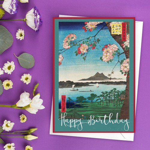 Happy birthday greeting card - happy,