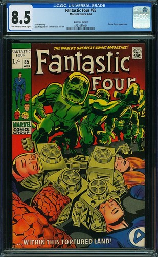 Fantastic four cgc 8 5 - fantastic,