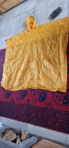 Rab poncho yellow unisex one - yellow.,