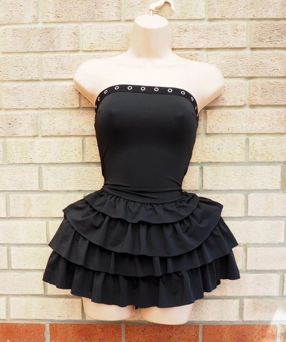 Mika black ruffle tutu - , rara