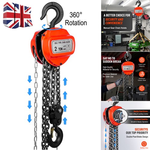 Chain hoist block tackle - chain, 2