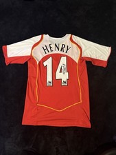 SIGNED THIERY HENRY ARSENAL