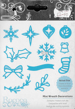 Tonic Studios Mini Wreath Decorations cutting die for cardmaking, scrapbooking