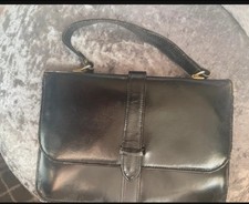 Vintage Chic Black Patent