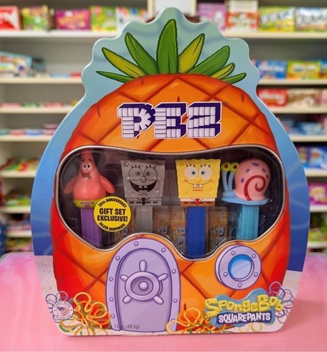 Pez spongebob collectible tin - pez,