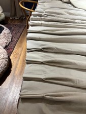 Wide Pair of bespoke cream