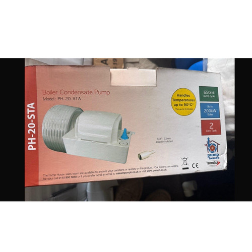 Pump house boiler condensate - pump,