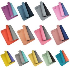 Premium Gruper Yoga Mat – Non-Slip, Eco TPE, 6mm, 183x61cm, w/ Carry Bag