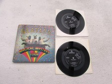 THE BEATLES 7" E.P MAGICAL MYSTERY TOUR ORIG UK 1967 MONO EX+