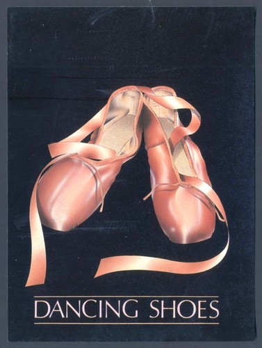 Modern postcard dancing shoes - postcard:,