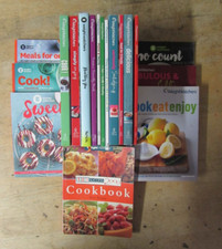18 WEIGHT WATCHERS COOK BOOKS  ** FREE UK POST ** PAPERBACK