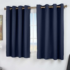 SHORT Blackout Curtains Pair