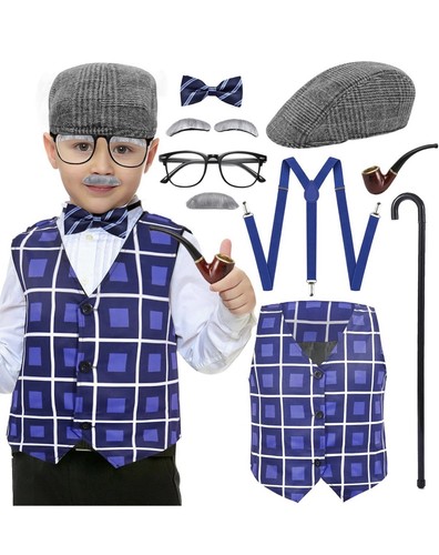10pcs old man - man, costume