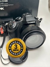Panasonic LUMIX DMC-FZ1000 Bridge Camera | VGC | Boxed with Charger.