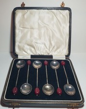 Cased Set Of Six Vintage
