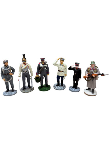 Vintage metal soldier figure - metal,