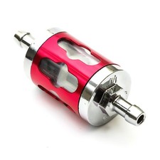 Mini Midi Moto Metal CNC FUEL FILTER Red Mini Quad ATV DirtBike Racing Bikes
