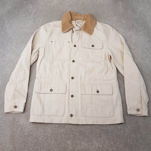 Mens jacket medium - jacket, cream