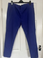 Ladies Royal Blue Jegging Size