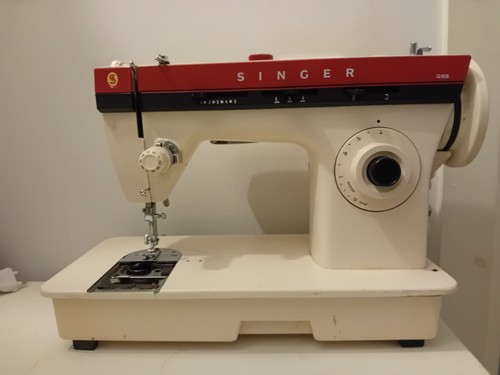 Singer g105 red vintage - g105,