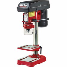 Latest CLARKE CDP5RB 5 SPEED BENCH MOUNTED PILLAR DRILL 350 Watt, 230v motor 